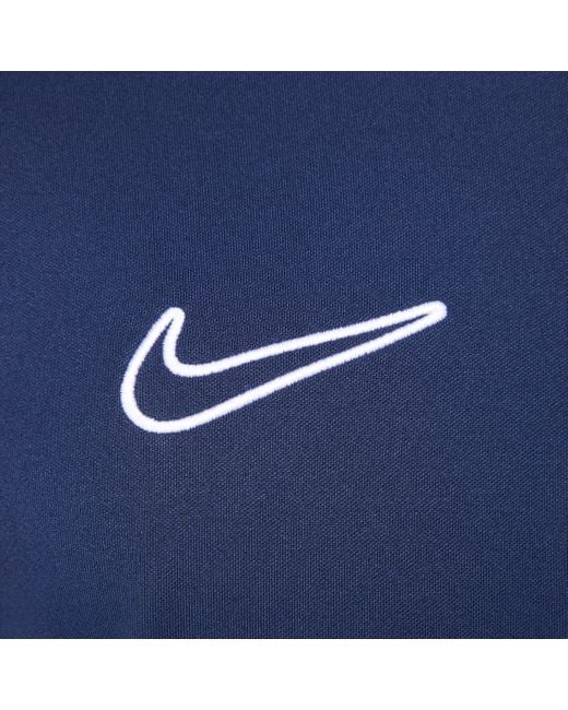 Nike Blue Academy Dri-Fit Soccer Drill Top for men