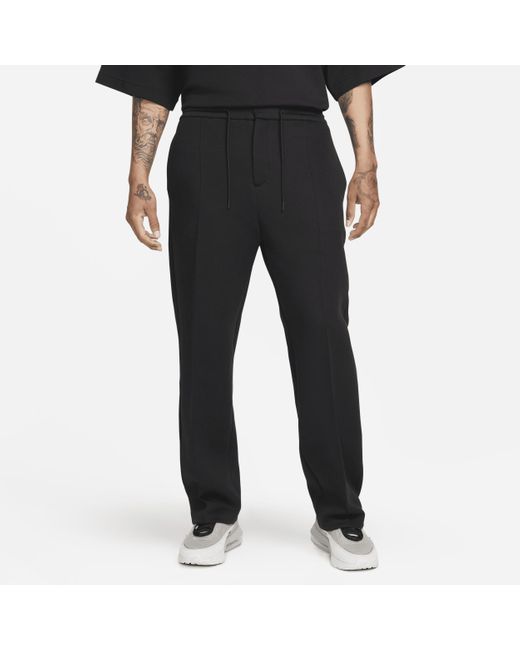 Nike Sportswear Tech Fleece Reimagined Loose Fit Open Hem Sweatpants in ...