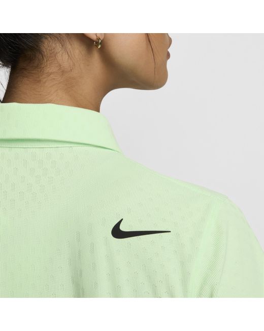 Nike Green Tour Dri-fit Adv Short-sleeve Golf Polo