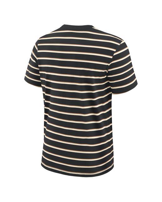 Nike Black Texas Athletic Prep Legacy Summit Stripe College T-Shirt for men