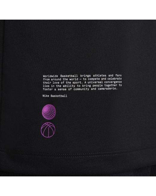 Nike Black Dri-fit Basketball T-shirt Polyester for men