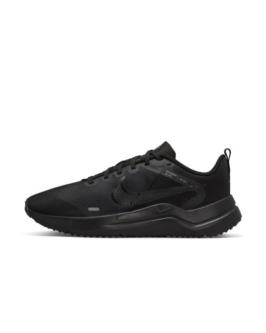 Nike Rubber Downshifter 12 Road Running Shoes in Black,Dark Smoke Grey ...