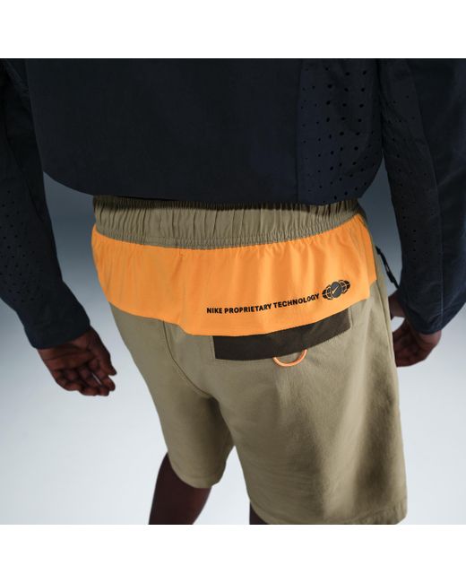 Nike Blue Tech Woven Shorts for men