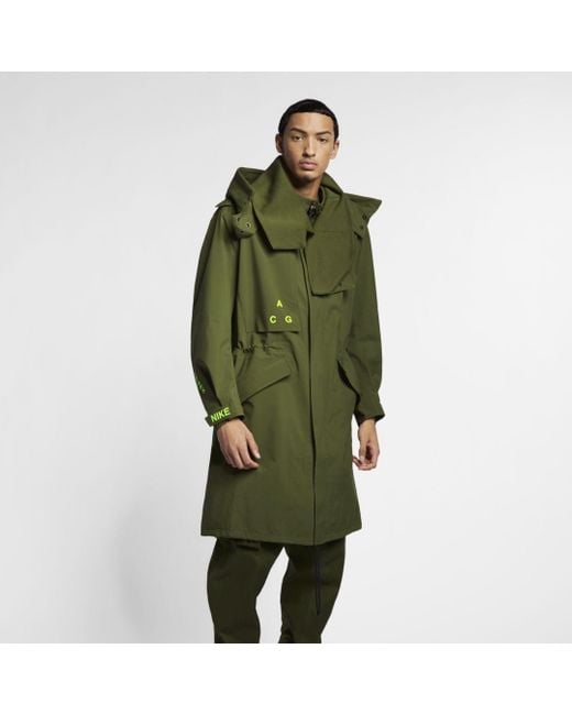 Nike Lab Acg Gore-tex Jacket (olive Canvas) - Clearance Sale in