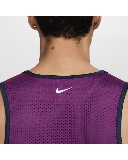 Nike Purple Track Club Dri-fit Running Vest Polyester for men