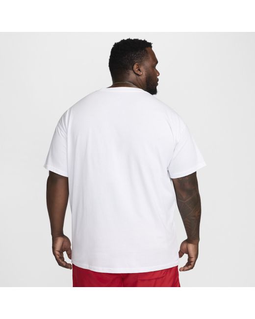 Nike White Sportswear Max90 T-shirt Cotton for men