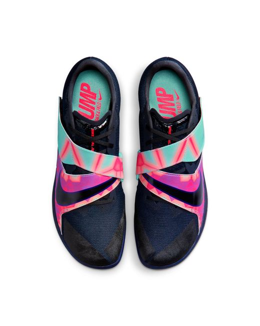 Nike Blue Zoom Rival Jump Track & Field Jumping Spikes for men