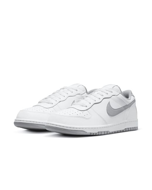 Nike White Big Low Cross Training Shoes/Wolf 8.5 D for men