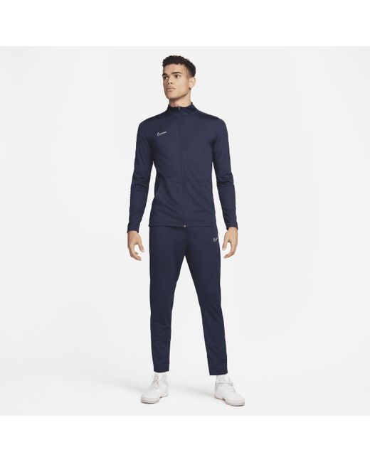 Nike Blue Academy Dri-Fit Football Tracksuit for men