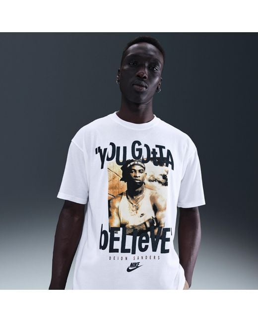 Nike Blue Sportswear Max90 T-Shirt for men