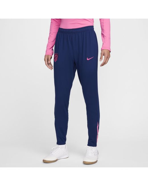 Nike Blue Atlético Madrid Strike Third Dri-Fit Football Pants for men