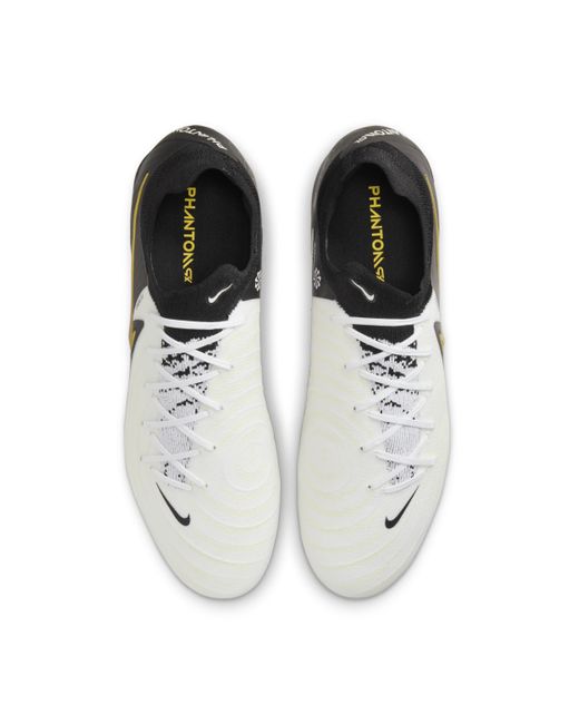 Scarpa da calcio a taglio basso fg phantom gx 2 pro di Nike in White da Uomo