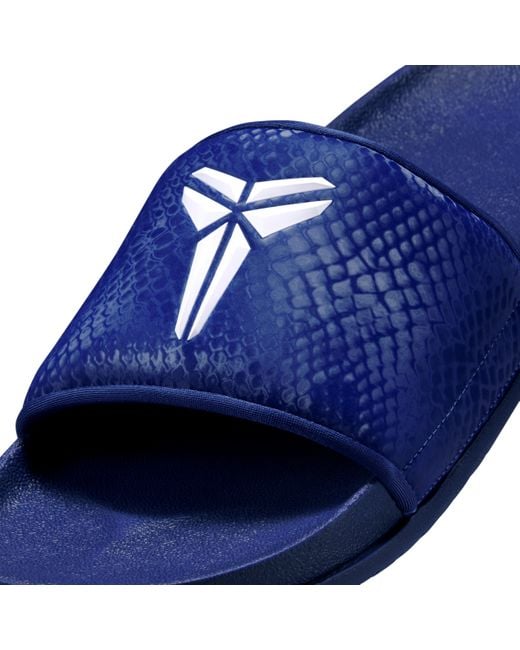 Nike Blue Kobe Offcourt Slides for men