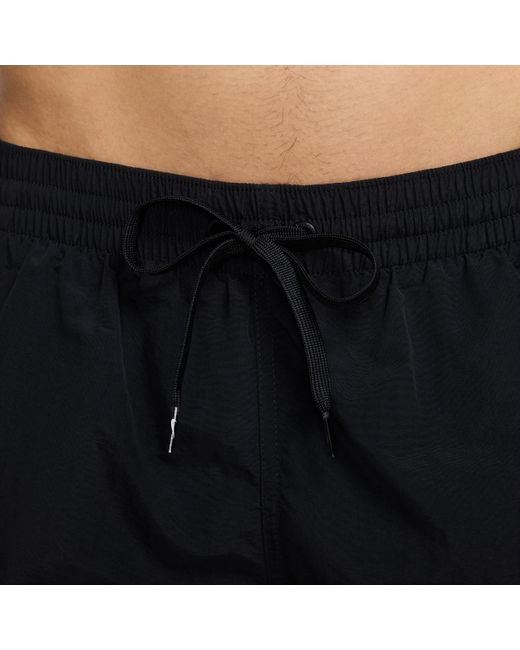 Nike Blue Swim Breaker Icon 5" Brief-Lined Volley Shorts for men