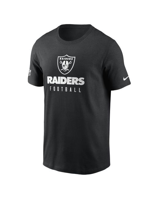 Nike Dri-fit Sideline Team (nfl Las Vegas Raiders) T-shirt in