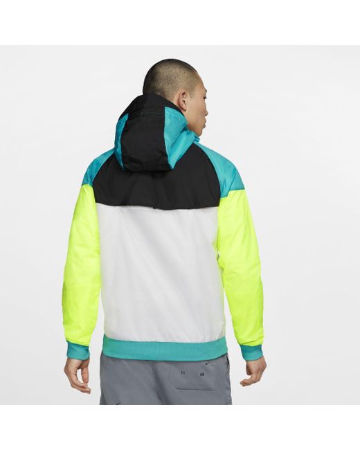 Nike Synthetic Sportswear Heritage Windrunner Jacket in Yellow for Men ...