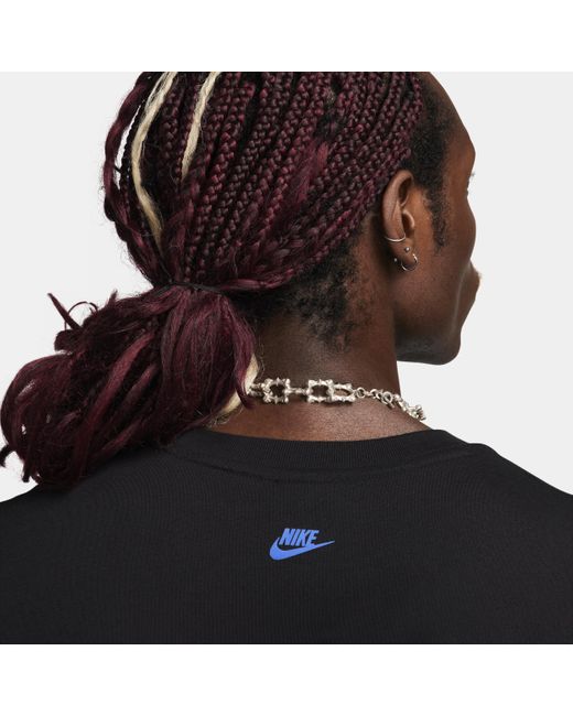 T-shirt a manica corta air max di Nike in Black da Uomo