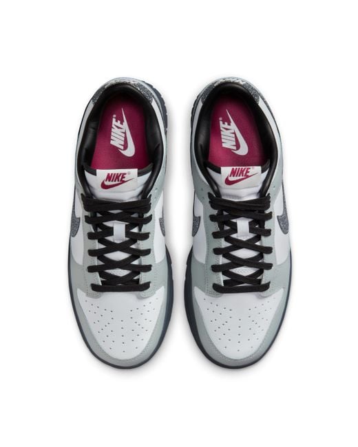 Nike Gray Dunk Low Lx Shoes