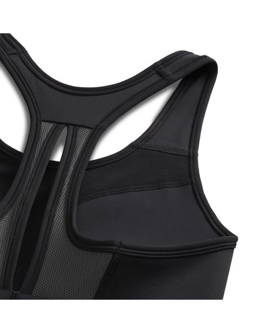 Nike Natural Swoosh High-support Non-padded Adjustable Sports Bra 50% Recycled Polyester