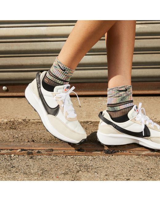 Nike White Waffle Debut Shoes