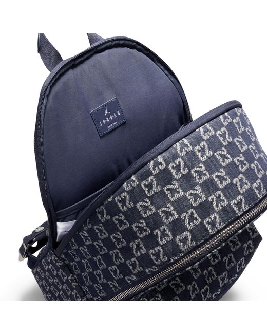 Nike Blue Monogram Backpack (20.8L) for men