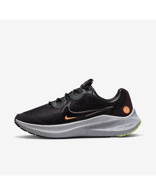 Nike Zoom Winflo 8 Shield Weatherized Road Running Shoes in Black Lyst