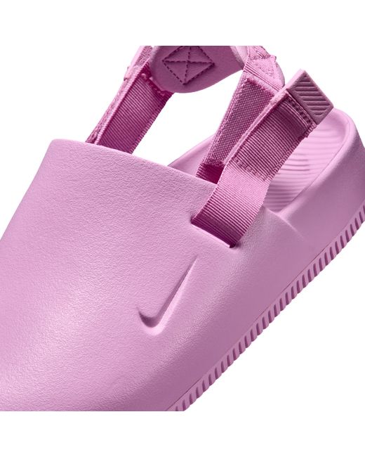Nike Pink Calm Mules