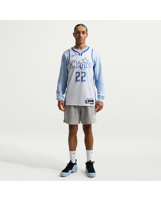 Nike Blue Franz Wagner Orlando Magic City Edition Nba Swingman Jersey for men