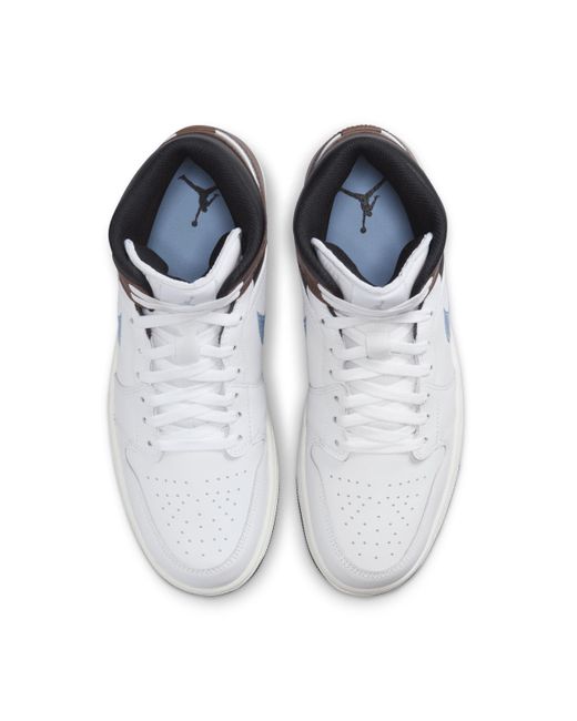 Nike Air Jordan 1 Mid Se Schoenen in het White voor heren