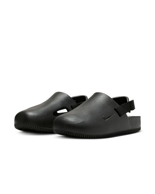 Nike Black Calm Mules