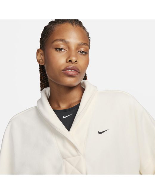 nike therma long sleeve quarter zip