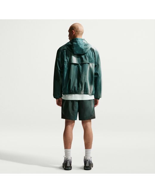 Nike Green Windrunner "Sunset" Lightweight Shorts for men