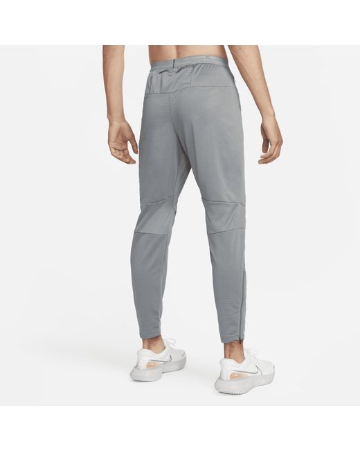 Nike Gray Dri-fit Phenom Elite Knit Running Pants for men
