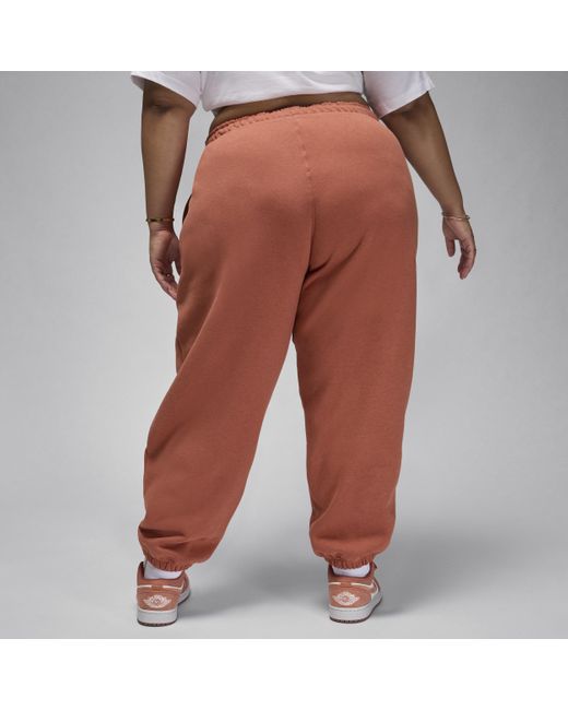 Nike Brown Flight Fleece Pants (plus Size)