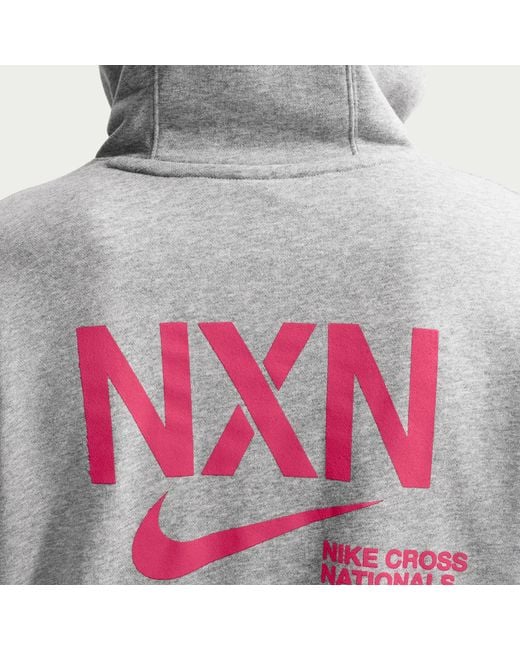 Nike Gray 2025 Nxn Running Hoodie for men