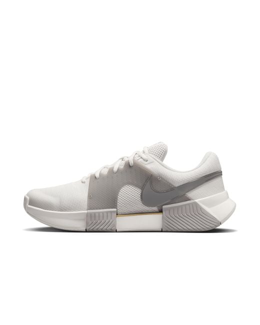 Nike Gray Court Gp Challenge 1 Premium Hard Court Tennis Shoes for men