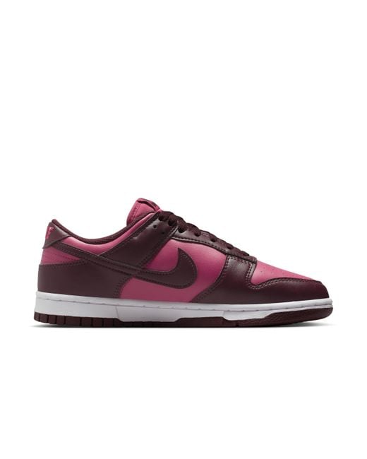 Nike Red Dunk Low Shoes
