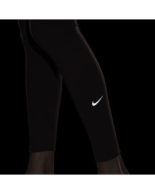 Nike Brown One High-waisted Full-length Leggings