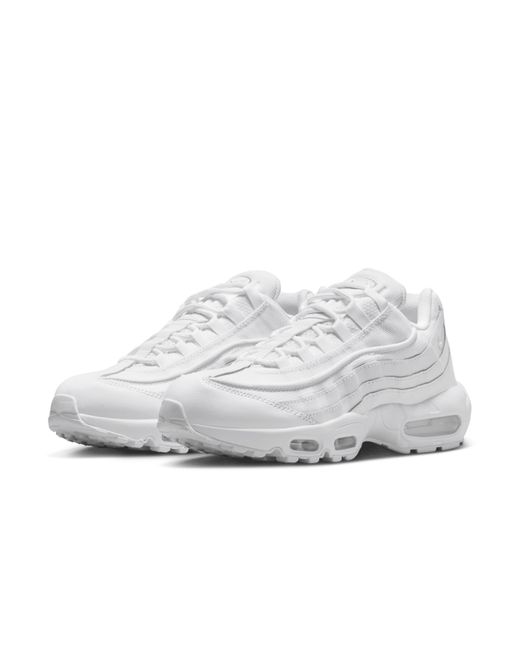 Nike White Air Max 95 Essential Shoes for men