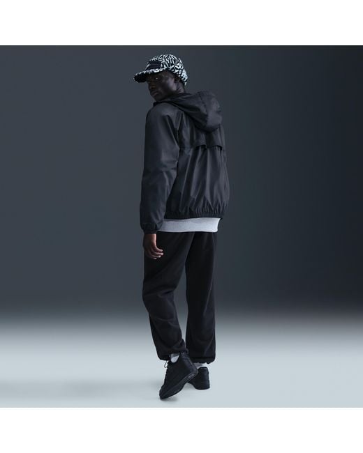 Nike Blue Windrunner Lined Jacket for men