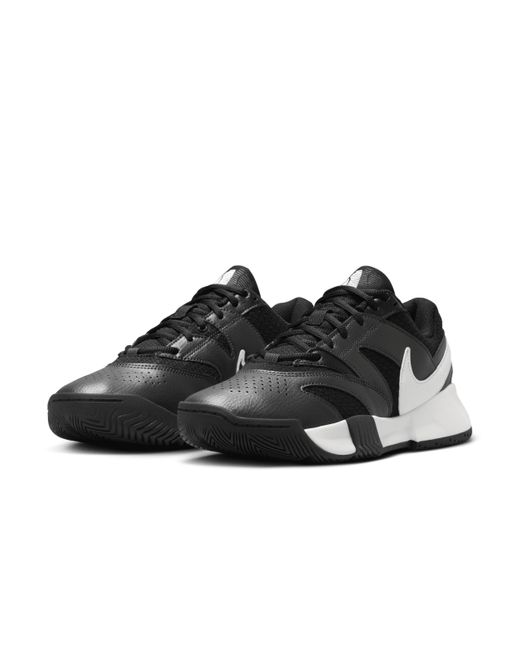 Nike Black Court Lite 4 Tennis Shoes