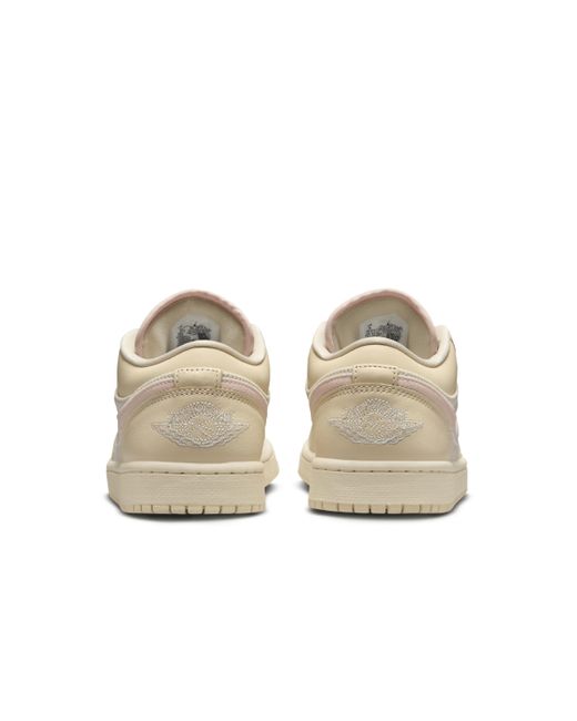Nike Natural Air Jordan 1 Low Se Shoes Leather