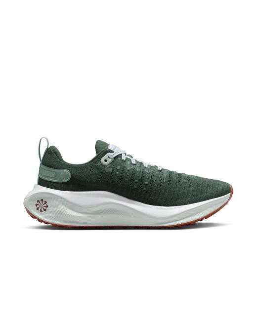 Nike Green Infinityrn 4 Road Running Shoes