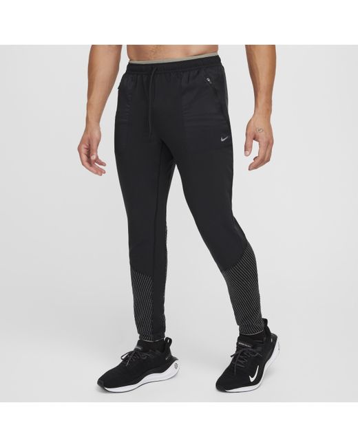 Nike Black Phenom Running Division Dri-Fit Running Pants for men