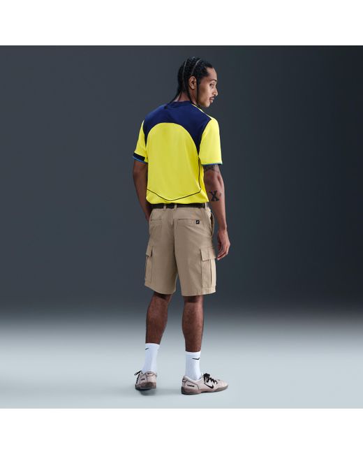 Nike Yellow Tottenham Hotspur 2025/26 Stadium Third Dri-Fit Total 90 Football Replica Shirt for men