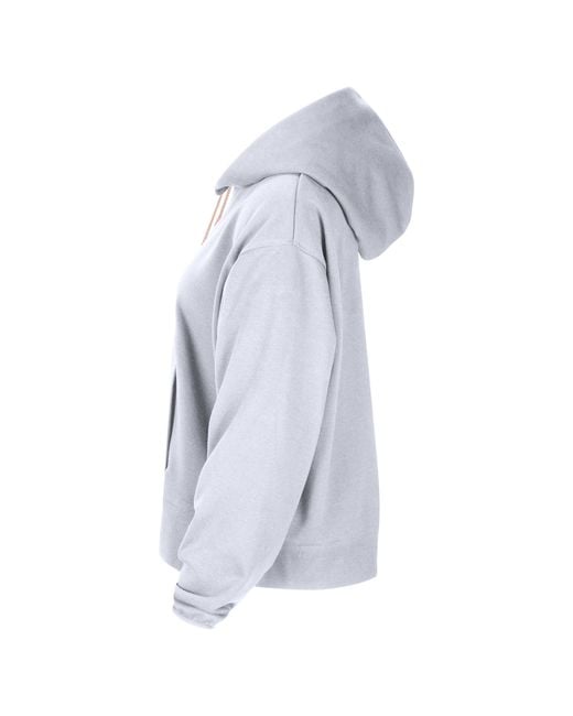Nike Gray Team 13 Essential Dri-Fit Wnba Pullover Hoodie