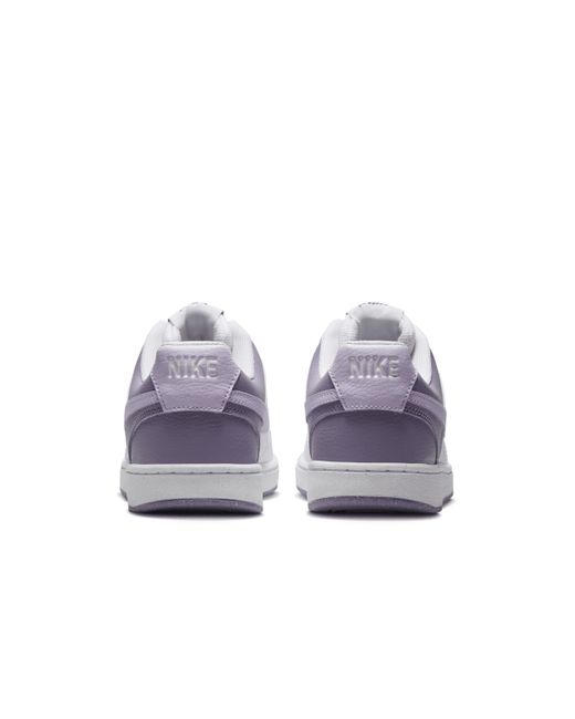 Nike Gray Court Vision Low Shoes