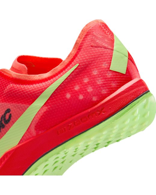 Nike Red Zoomx Dragonfly Xc Cross-Country Spikes for men