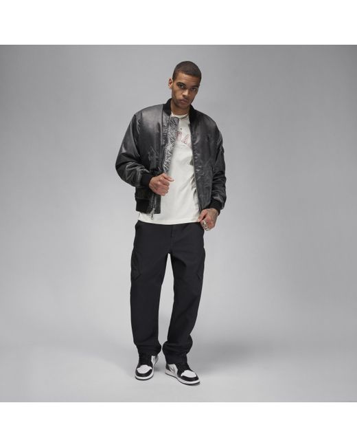 Nike Gray Renegade Essentials Washed Jacket for men