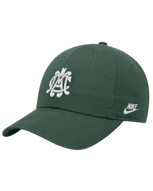 Nike Green Michigan State College Adjustable Cap